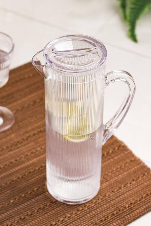 Arkilik Baroque 1.5 L Clear Pitcher (Fits Refrigerator Door Shelf) - 2