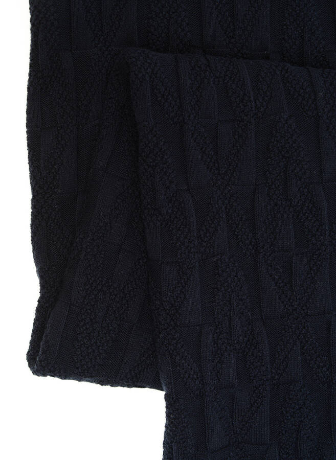 Armani Exchange Navy Blue Men's Scarf 954602 00035-BLU NAVY - 2