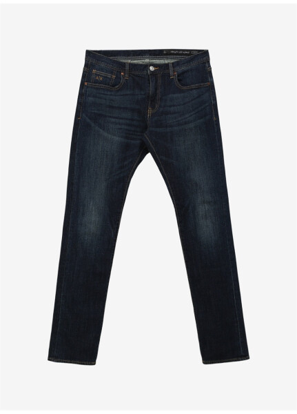 Armani Exchange Normal Bel Slim Fit Erkek Denim Pantolon 6RZJ13 1500 INDIGO DENIM - 5