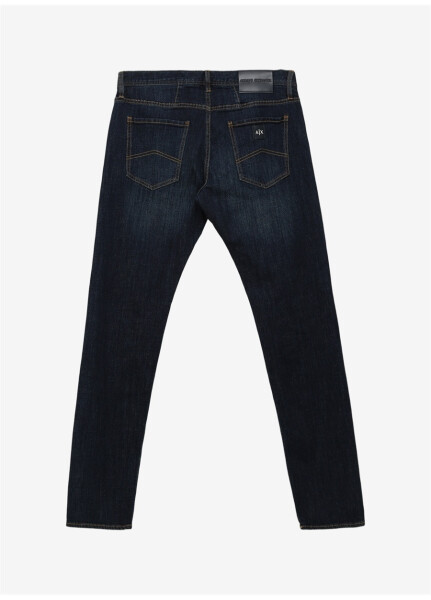 Armani Exchange Normal Bel Slim Fit Erkek Denim Pantolon 6RZJ13 1500 INDIGO DENIM - 6