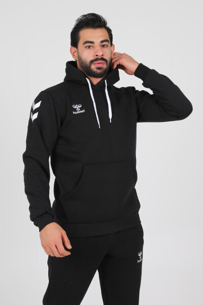 Armin Cotton Hoodie Black - 3