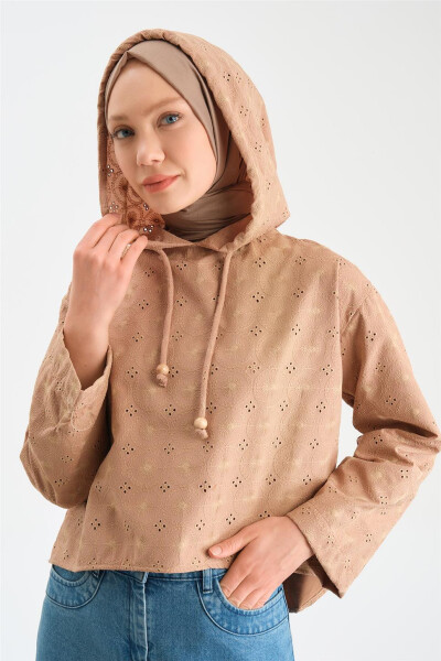 Armine Brode Sweat 23Y3139 Camel - 3