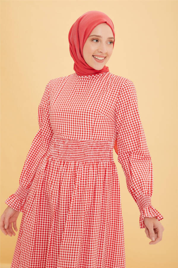 Armine Dress 22Yf3000 Red - 4