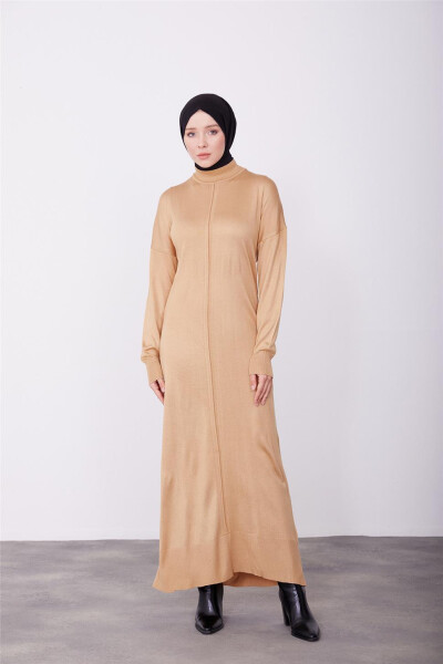 Armine Dress 23Kd4248 Camel - 4