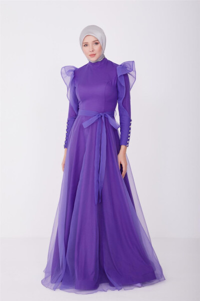 Armine Evening Dress 23YD8500 Violet - 1