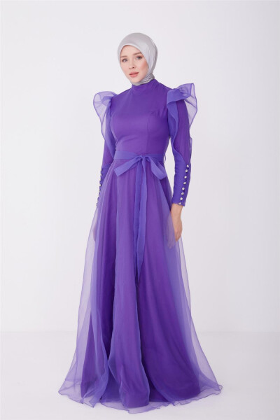 Armine Evening Dress 23YD8500 Violet - 2