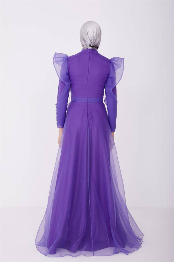 Armine Evening Dress 23YD8500 Violet - 5