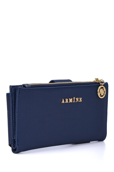 Armine Handbag 23Kd8003-4 Navy Blue - 2