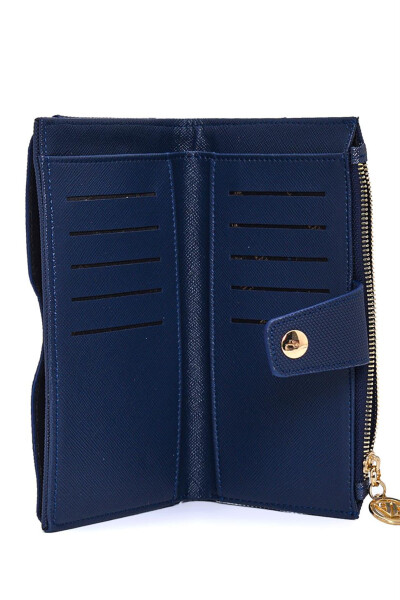 Armine Handbag 23Kd8003-4 Navy Blue - 5