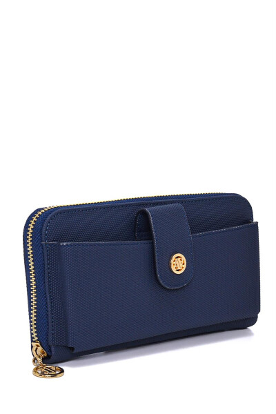 Armine Handbag 23Kd8004-4 Navy Blue - 2