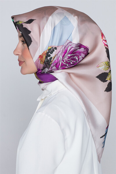 Armine Nostalgia Twill Silk Scarf 18Ya0642 34 - 2