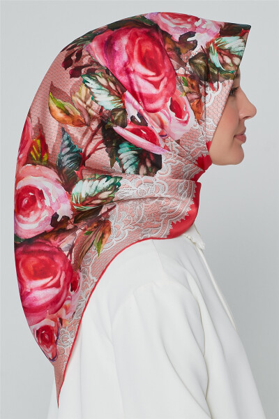 Armine Nostalgia Twill Silk Scarf 18Ya4513 01 - 2