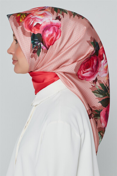 Armine Nostalgia Twill Silk Scarf 18Ya4513 01 - 3