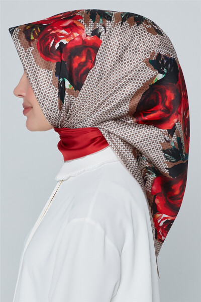 Armine Nostalgia Twill Silk Scarf 18Ya4513 03 - 2