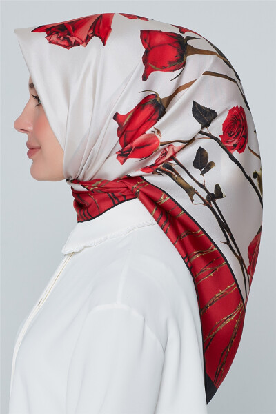 Armine Nostalgia Twill Silk Scarf 18Ya7240 32 - 2