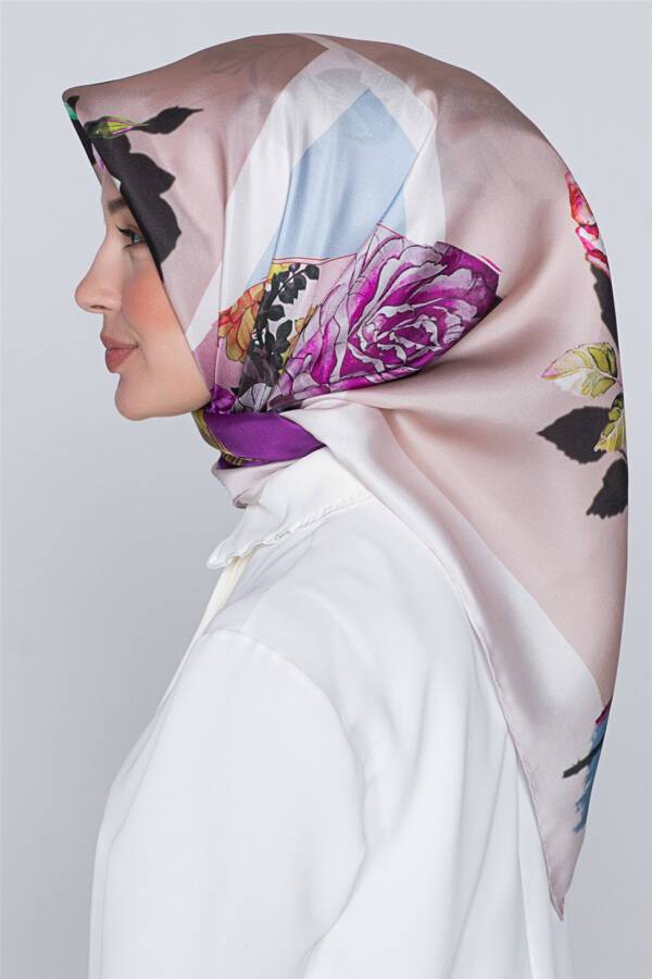 Armine Nostalji Twill Ipak Sharfi 18Ya0642 34 - 2