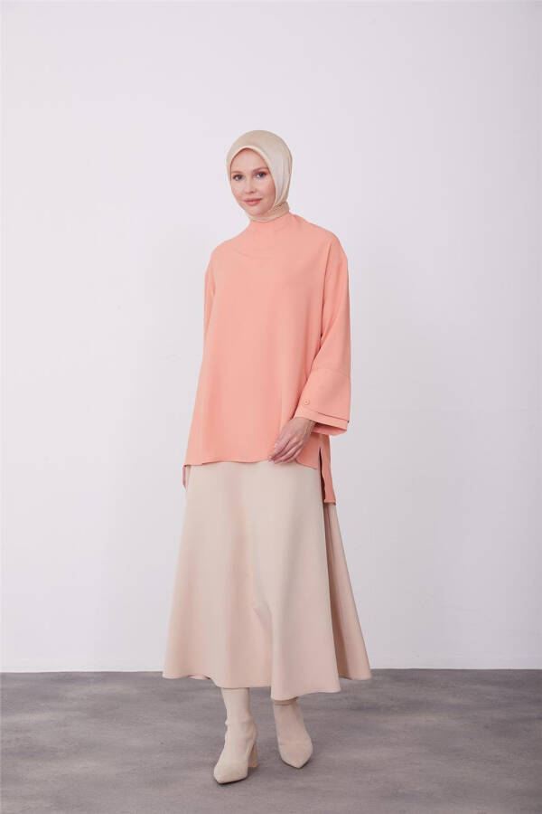 Armine Peach Blouse 23K3344 - 3