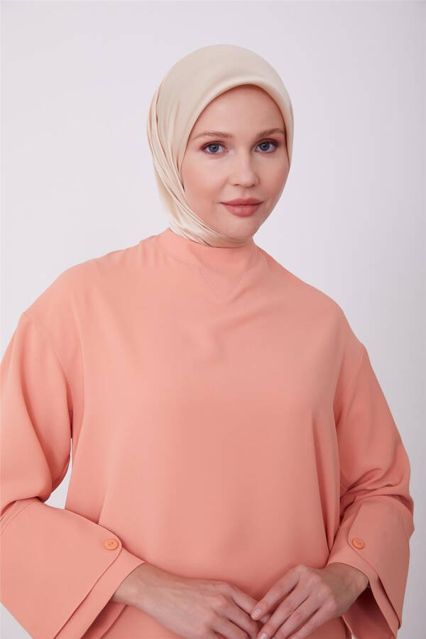 Armine Peach Blouse 23K3344 - 4