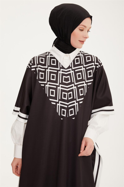 Armine Poncho 22Kd4344 Black - 4