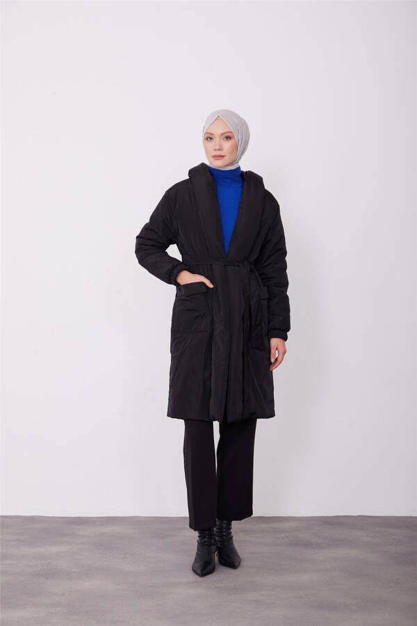 Armine Quilted Jacket 23Kd2507 Black - 2