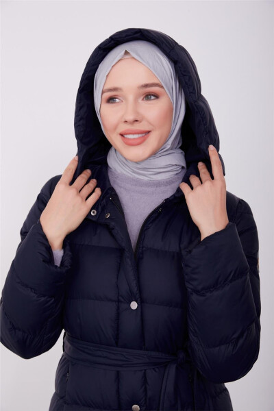 Armine Quilted Jacket 23Kd6401 Navy - 3