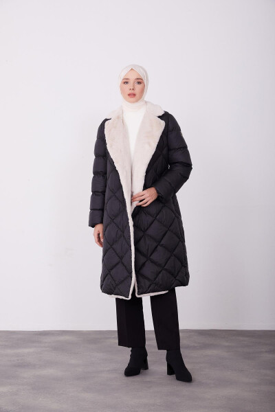 Armine Quilted Jacket 23Kd6405 Black - 2