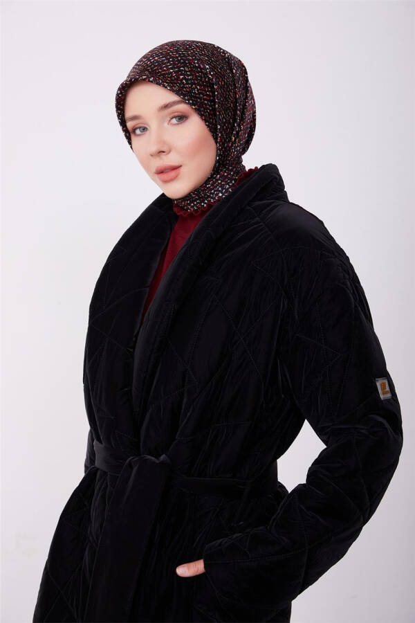 Armine Quilted Jacket 23Kd6406 Black - 3