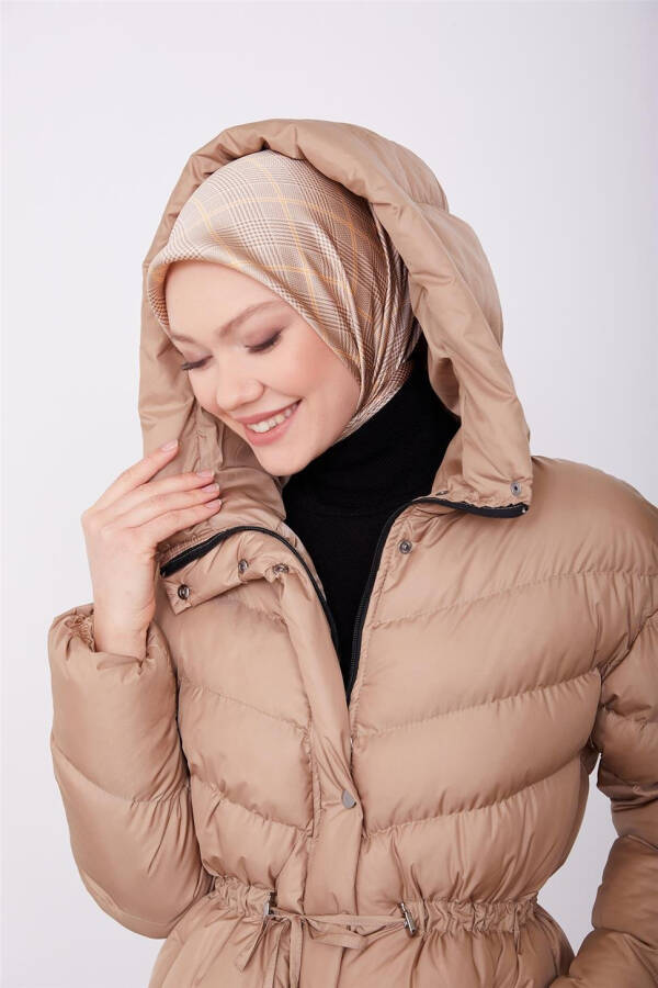 Armine Quilted Jacket, 23Kd6407 Camel - 1