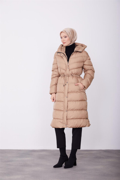 Armine Quilted Jacket, 23Kd6407 Camel - 2