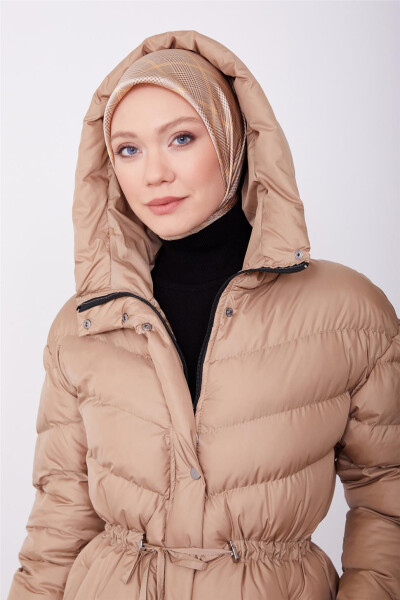 Armine Quilted Jacket, 23Kd6407 Camel - 5