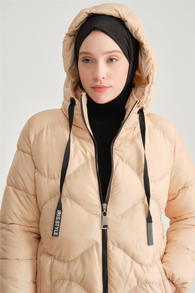 Armine Quilted Jacket, 23Kd8303, Beige - 1