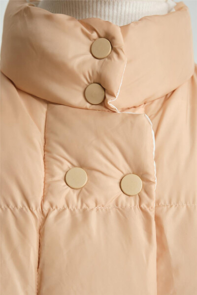 Armine Quilted Jacket 23Kd8307 Beige - 5