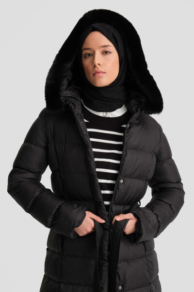 Armine Quilted Jacket 24Kd6412 Black - 3