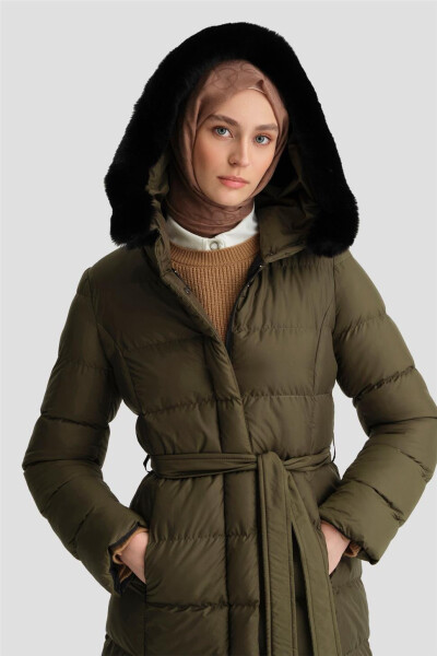 Armine Quilted Jacket 24Kd6412, Navy color. - 3