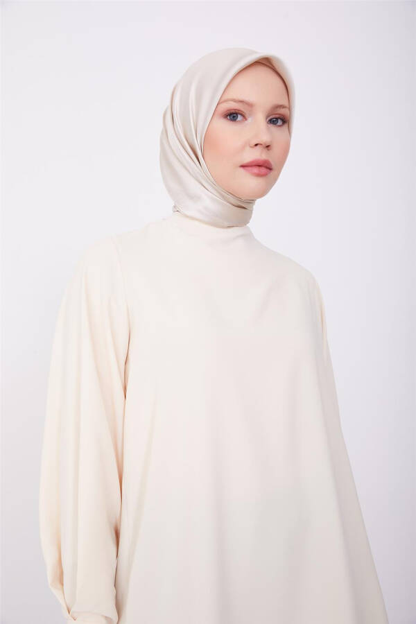 Armine Sleeve Draped Blouse (23K3423) Ivory - 4