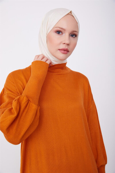 Armine Tunic Dress 23Kd4249 Burnt Orange - 1