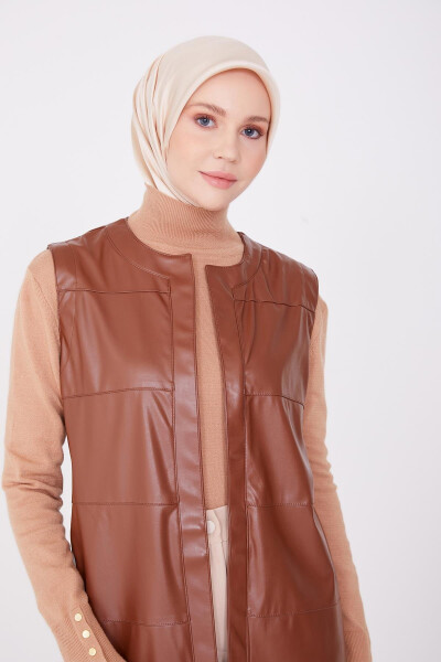 Armine Vest 22Kd3303 Tobacco - 3