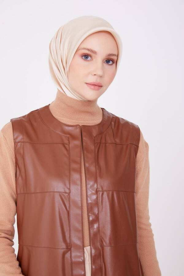 Armine Vest 22Kd3303 Tobacco - 4