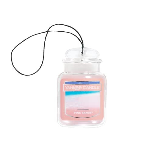 Ароматизатор для автомобиля Yankee Candle, Подвесной автомобильный jar® Ultimate Pink Sands™ с ароматом, нейтрализует запахи до 30 дней - 1