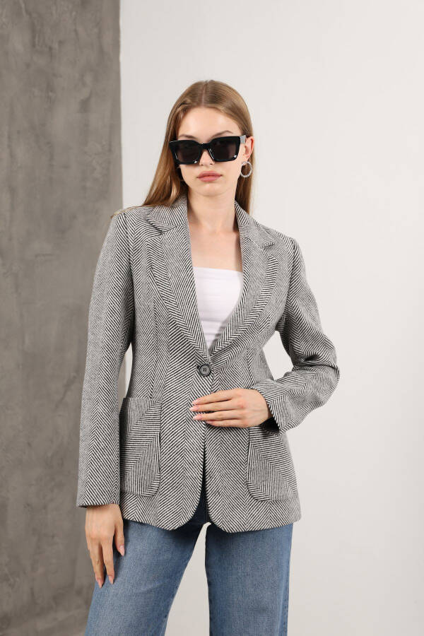 Asel Blazer Jacket - 1