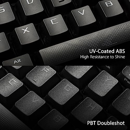 ASUS ROG Strix Scope II 96 Wireless Gaming Keyboard, Tri-Mode Connection, Dampening Foam & Switch-Dampening Pads, Hot-Swappable Pre-lubed ROG NX Snow Switches, PBT Keycaps, RGB-Black - 6