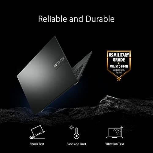 ASUS Vivobook Go 15.6” FHD Dizüstü Bilgisayar, AMD Ryzen 3 7320U, 8GB, 128GB, Windows 11 Home, Karışık Siyah, E1504FA-AS33 - 6