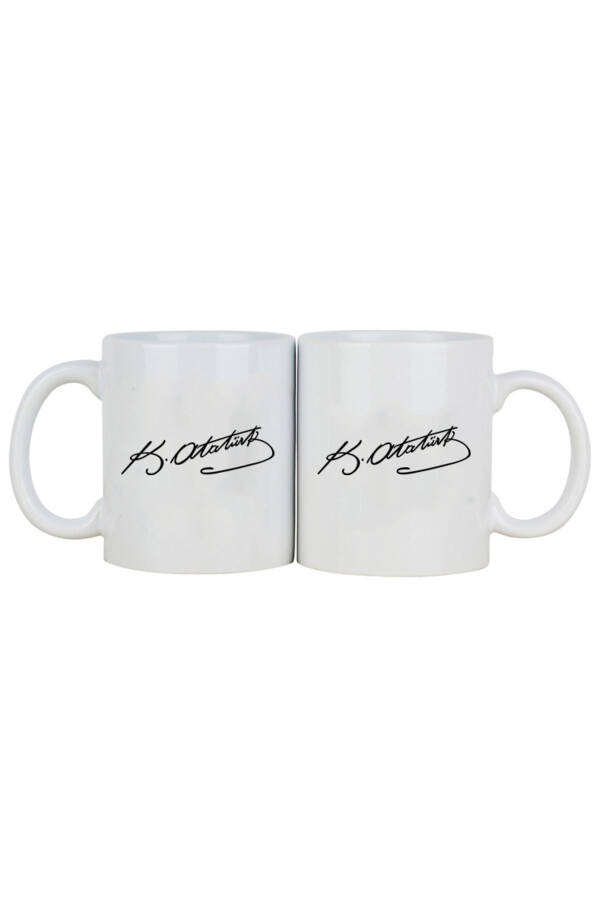 Atatürk Signed Gift Mug Birthday Coffee Mug (Single) - 2