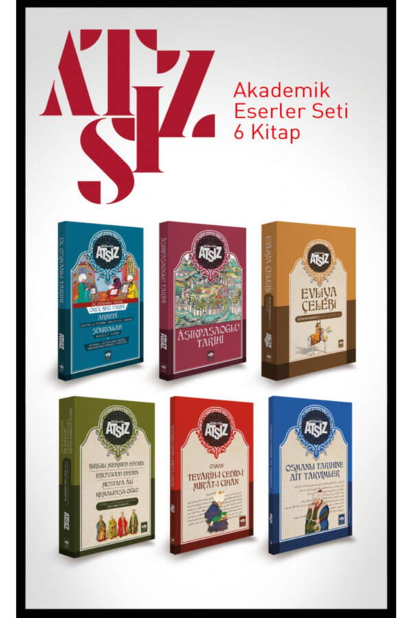 Atsız Academic Works Set 6 Books / Huseyin Nihal Atsız - 1