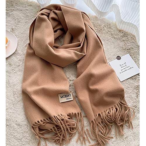 Aufeel Cashmere Feel Scarf For Women Winter Scarves Large Pashmina Shawls and Wraps Plaid Blanket Scarf with Gift Box - 2