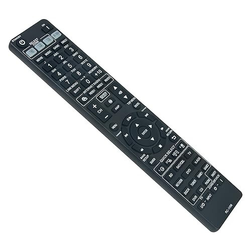 AULCMEET RC-1156 New Replacement Universal Remote Control fit for DENON Audio Video AV A/V Receiver AVR-3312CI DHT-1312BA DN-500AV AVR-1712 AVR-1912 AVR-2112CI AVR-2312CI - 2