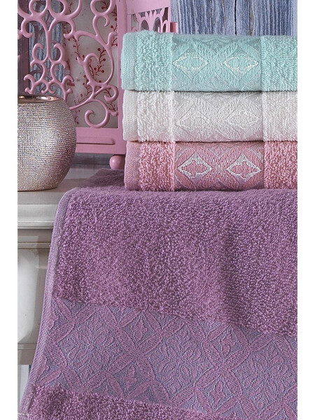 Aura | 6-Piece 30x50 Cm Hand and Face Towel Set | Kitchen Towel - 6