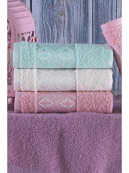 Aura | Set of 12 30x50 Cm Hand and Face Towels | Kitchen Towel - 12