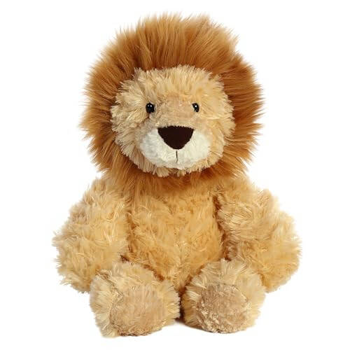 Aurora® Snuggly Tubbie Wubbies™ Lion Stuffed Animal - Comforting Companion - Imaginative Play - Brown 12 Inches - 1