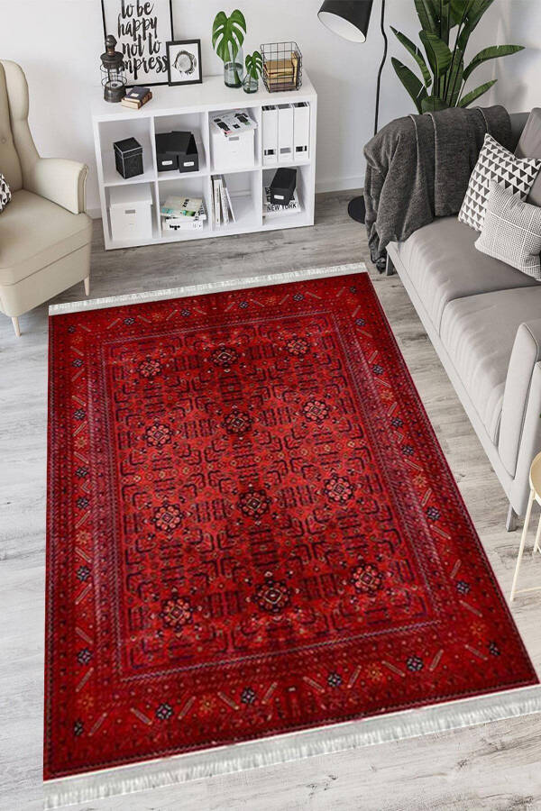 Authentic Eco Punto Non-Slip Washable Antibacterial Digital Printed Rug Runner - 7